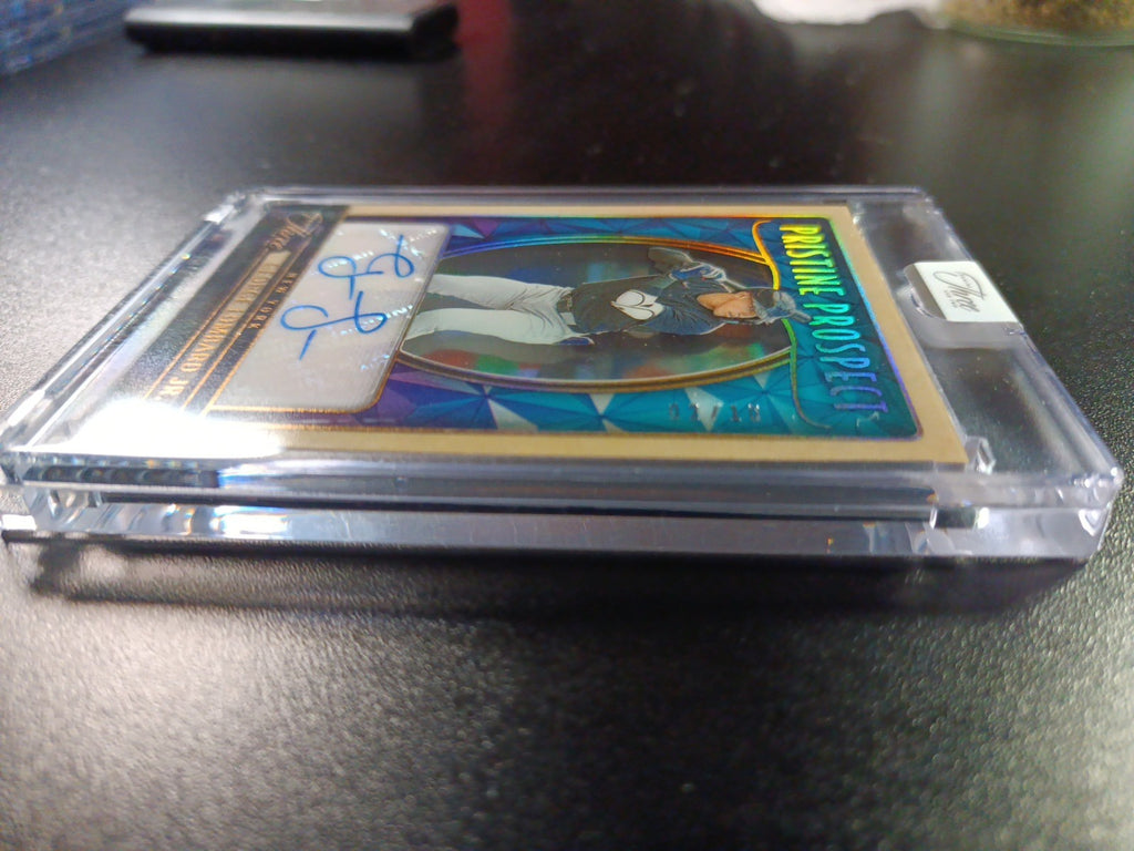 Autograph George Lombard Jr # 2/10 Gold Foil Panini W/ Case Yankees Rookie  /10