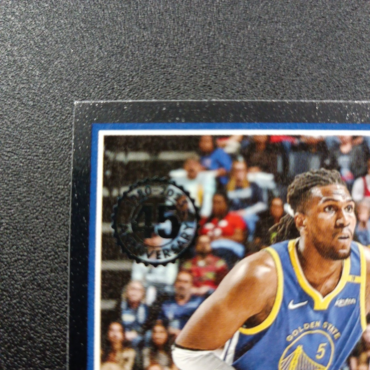 2025-26 Topps Basketball Card Kevon Looney Silver Foil 45th Anniversary
