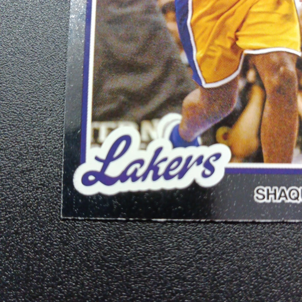 2025-26 Topps Basketball Card Shaquille O'Neal Silver Foil 45th Anniversary