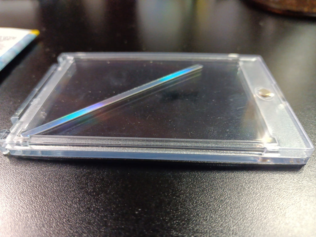 SpongeBob Factory Error Cut Trim Scrap Refractor Strip Topps Chrome Case Hit