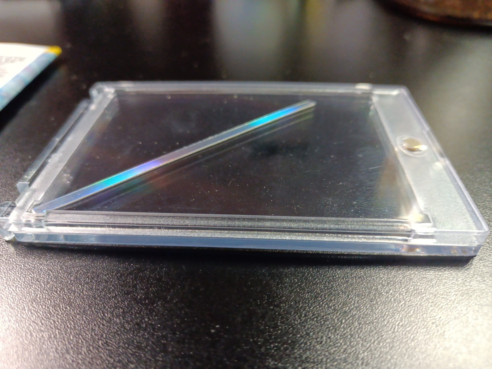 SpongeBob Factory Error Cut Trim Scrap Refractor Strip Topps Chrome Case Hit