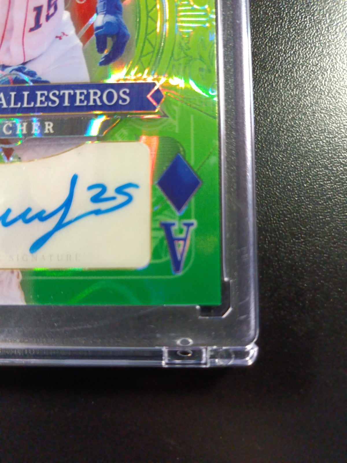 Moises Ballesteros #1/3 Autograph Rare Rookie MLB Baseball Card Wave Prizm