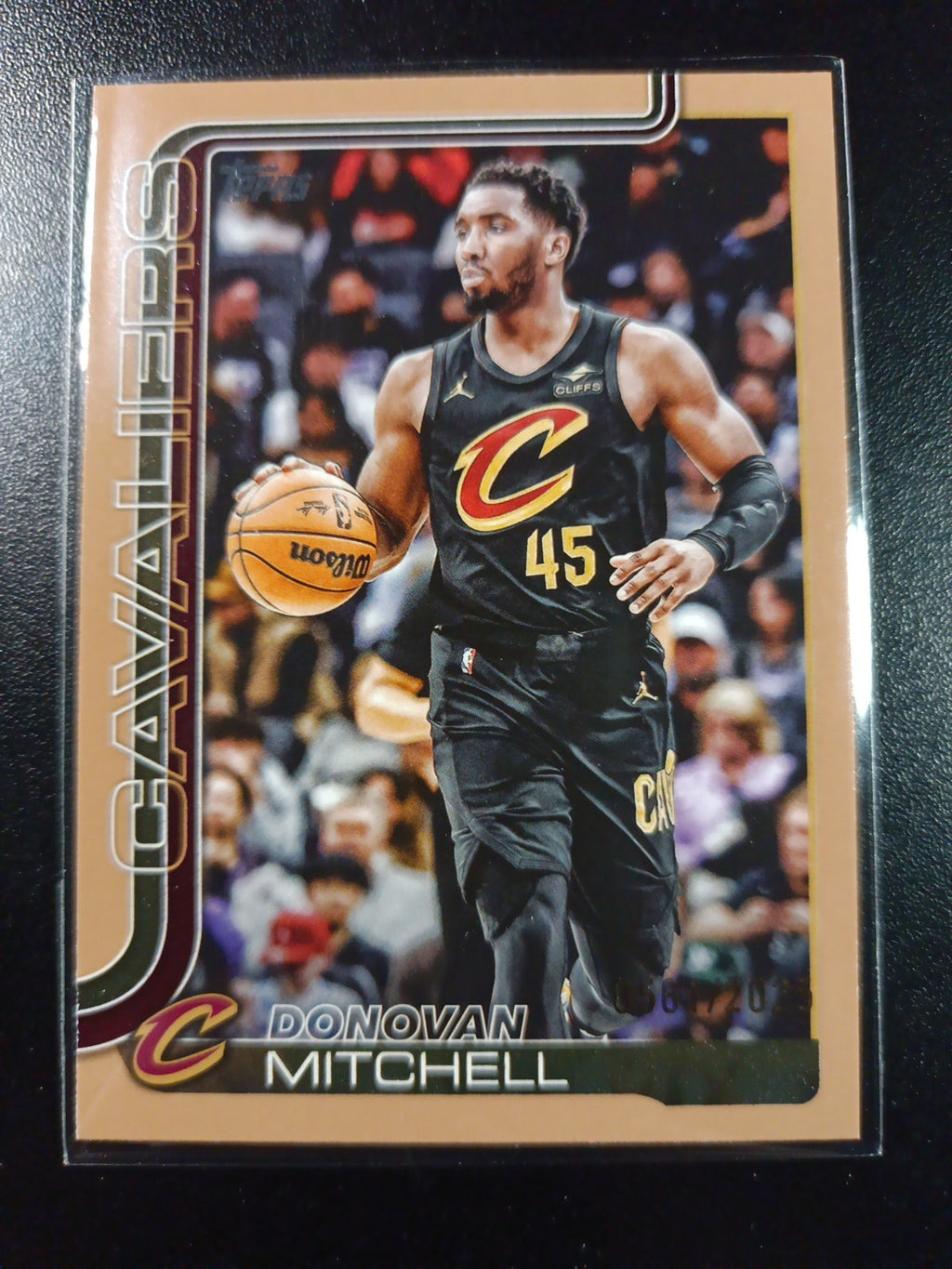 # /2025 Donovan Mitchell Gold Card 2025-26 Topps Basketball NBA Cavaliers