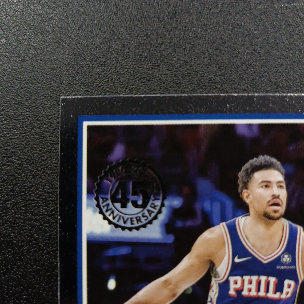 2025-26 Topps Basketball Card Quentin Grimes Silver Foil 45th Anniversary