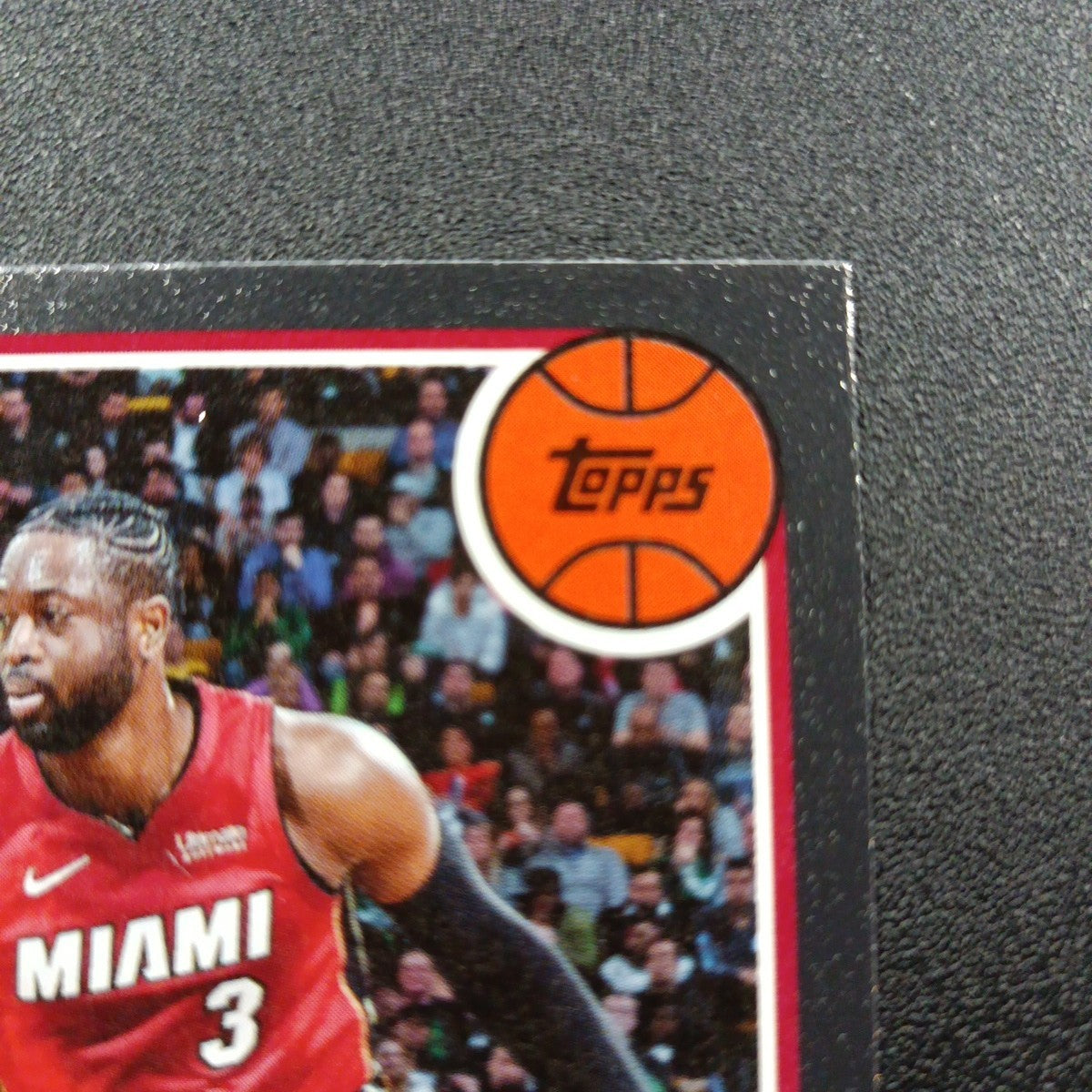 2025-26 Topps Basketball Card Dwyane Wade Silver Foil 45th Anniversary