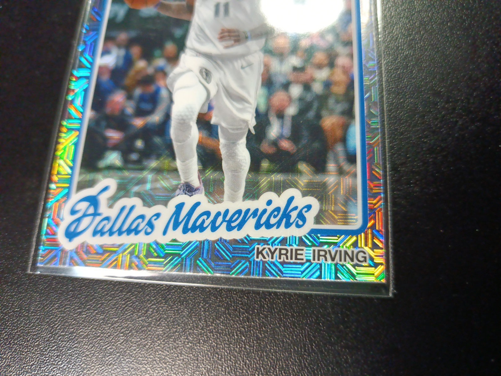 Mojo Refractor Kyrie Irving 45th Anniversary Card 25-26 Topps Basketball NBA