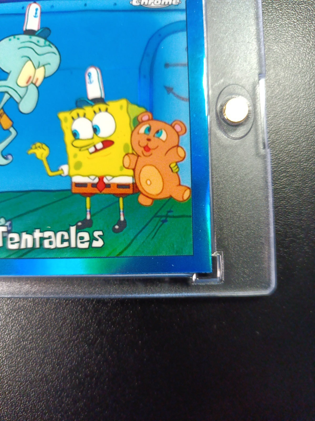 SpongeBob /150 Blue Refractor Squidward Tentacles Krusty Krab Topps 2025 Card