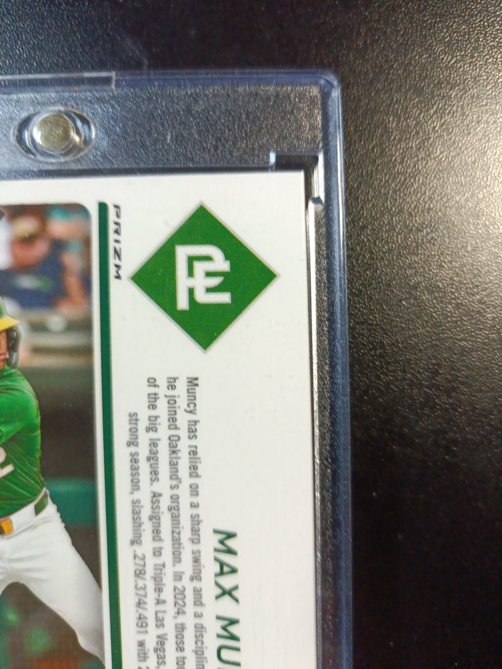 # /49 Error Card Autograph Dodgers Max Muncy Rookie World Series Baseball Card