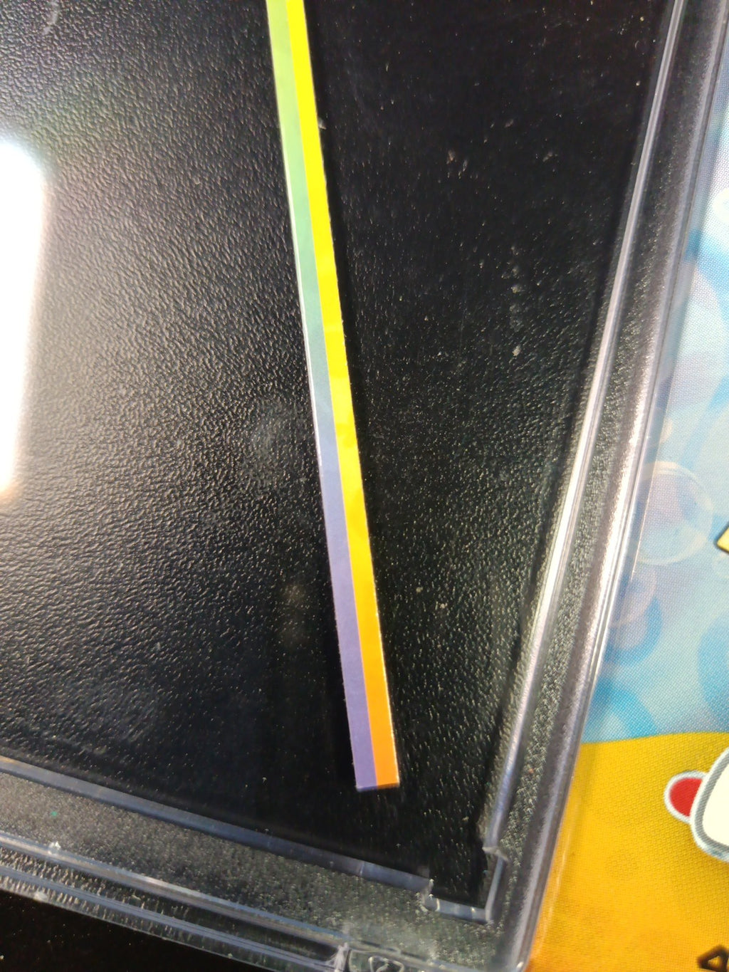 SpongeBob Factory Error Cut Trim Scrap Refractor Strip Topps Chrome Case Hit