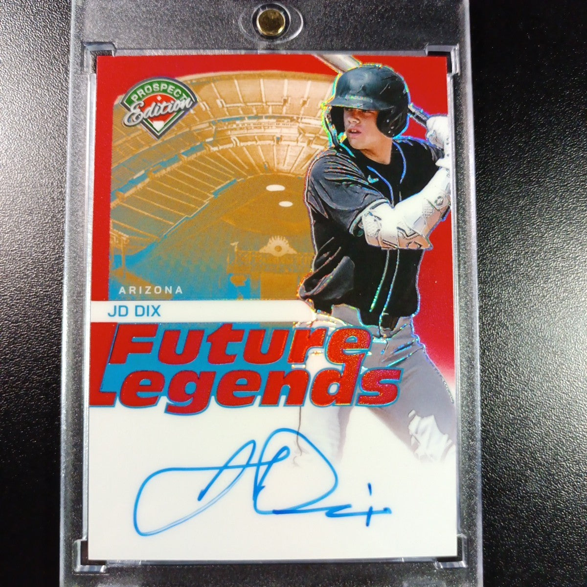 # /99 Rookie On Card Autograph JD Dix Prospect Rare Baseball Card Diamondbacks