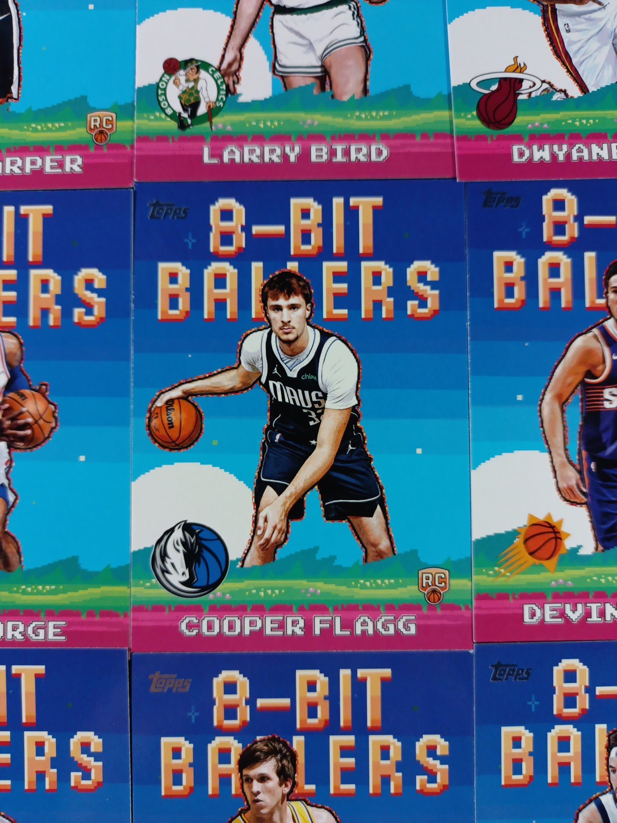 8 Bit Ballers 2025-26 Topps Basketball NBA Pick Your Card Set Builder Rookies