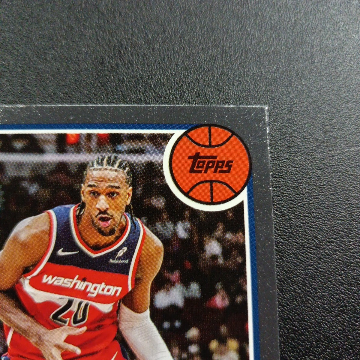 2025-26 Topps Basketball Card Alex Sarr Silver Foil 45th Anniversary