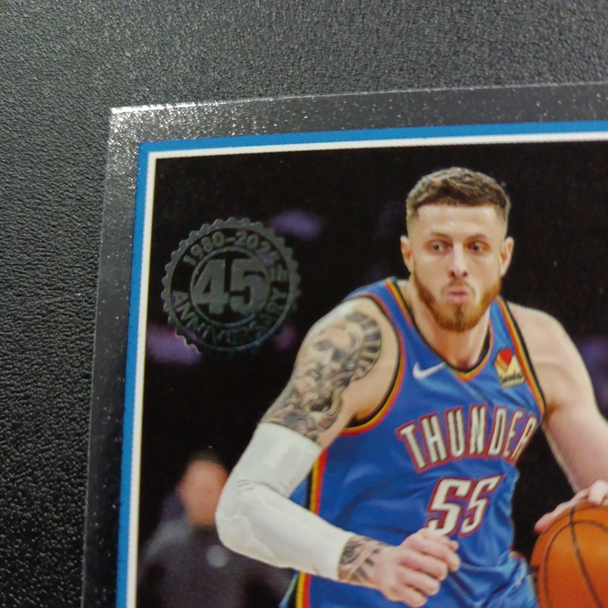 2025-26 Topps Basketball Card Isaiah Hartenstein Silver Foil 45th Anniversary