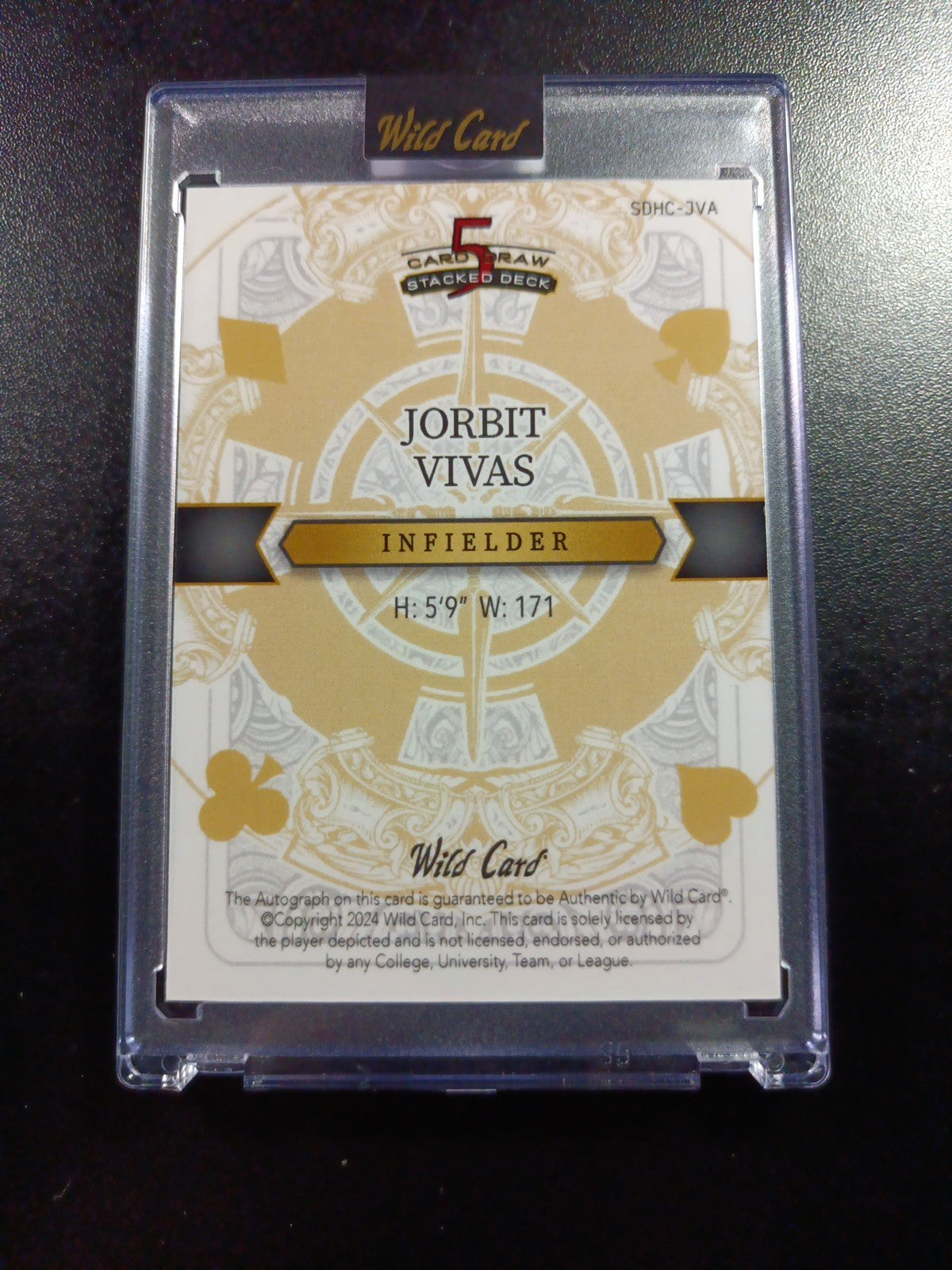 Jorbit Vivas #1/1 Superfractor Autograph Rare Rookie MLB Baseball Card Prizm