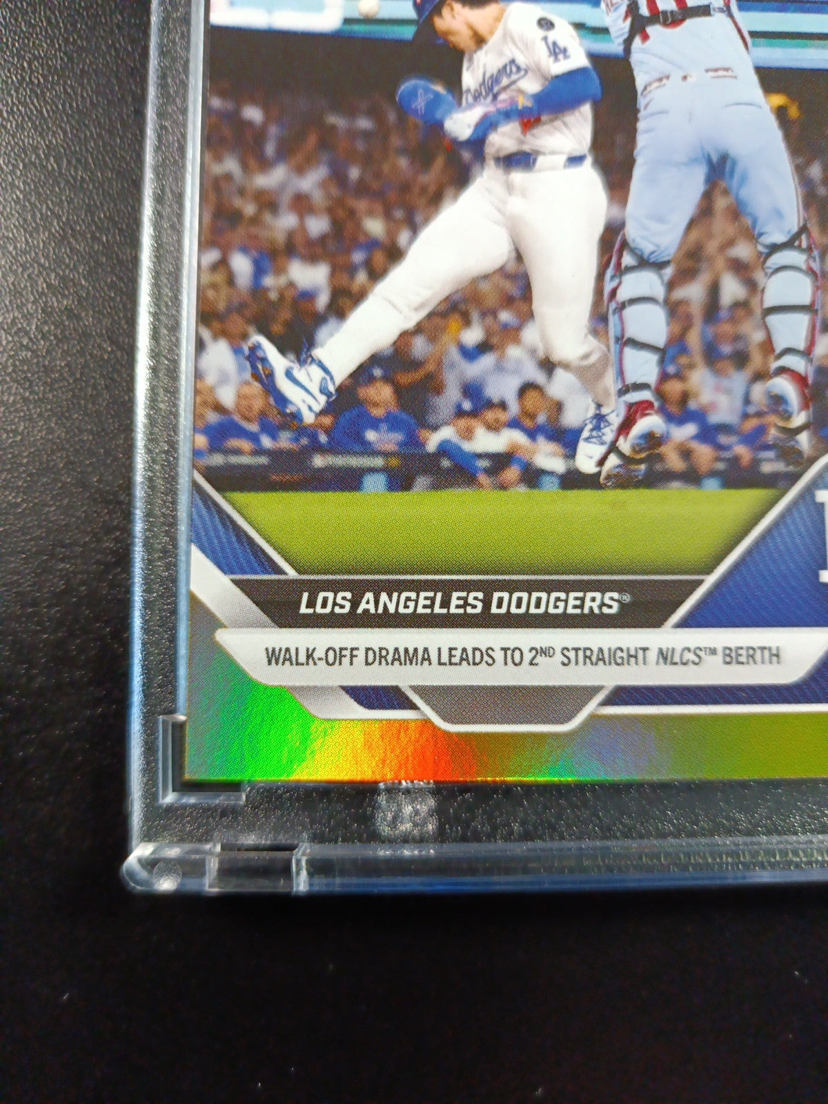 4/50 Gold Foil Topps NOW 847 Dodgers To World Series Case Hit MLB Baseball Card