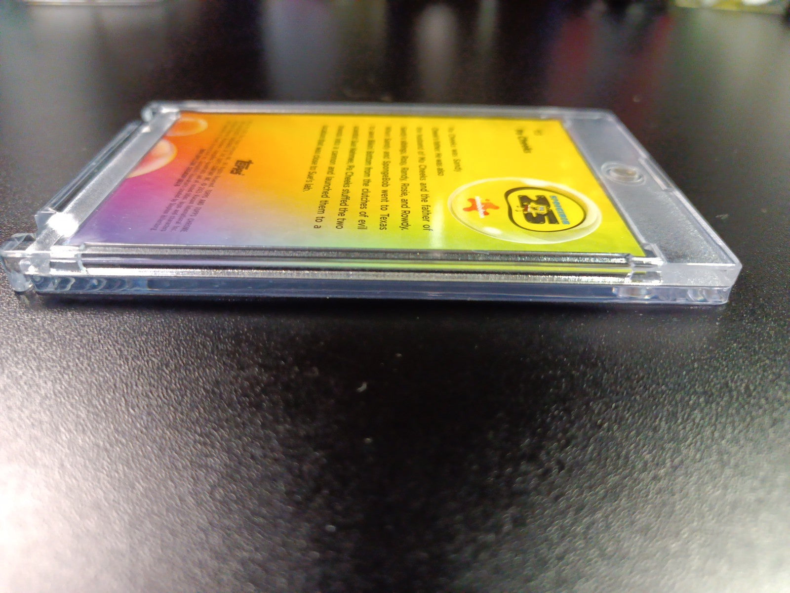 SpongeBob 49/175 Silver Wave Refractor Pa Cheeks Sandy Topps Chrome Card /175