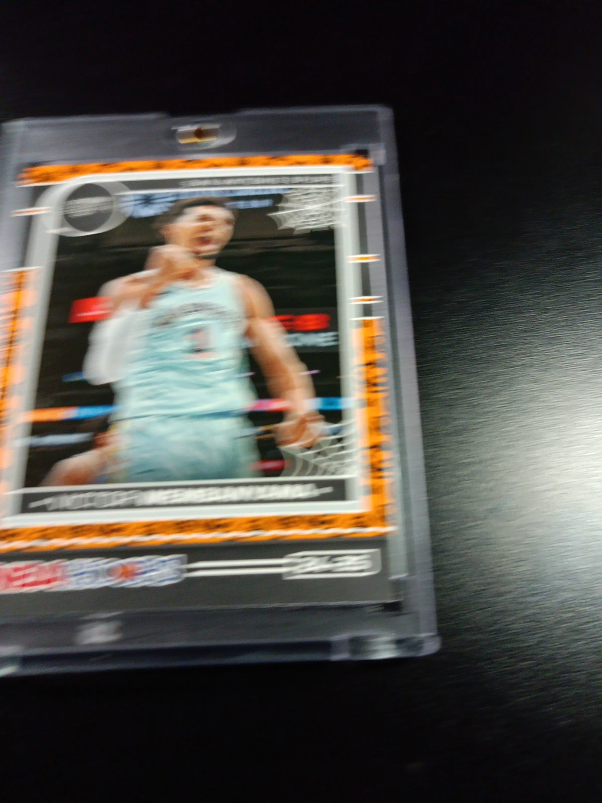 Orange Pumpkin Wembanyama Haunted Hoops Panini 2024-25 Basketball Card Spurs 