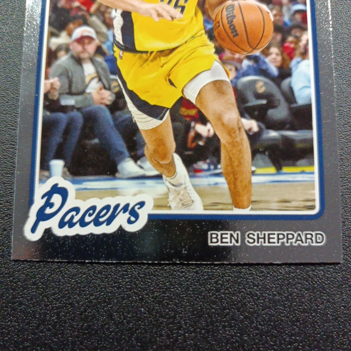 2025-26 Topps Basketball Card Ben Sheppard Silver Foil 45th Anniversary