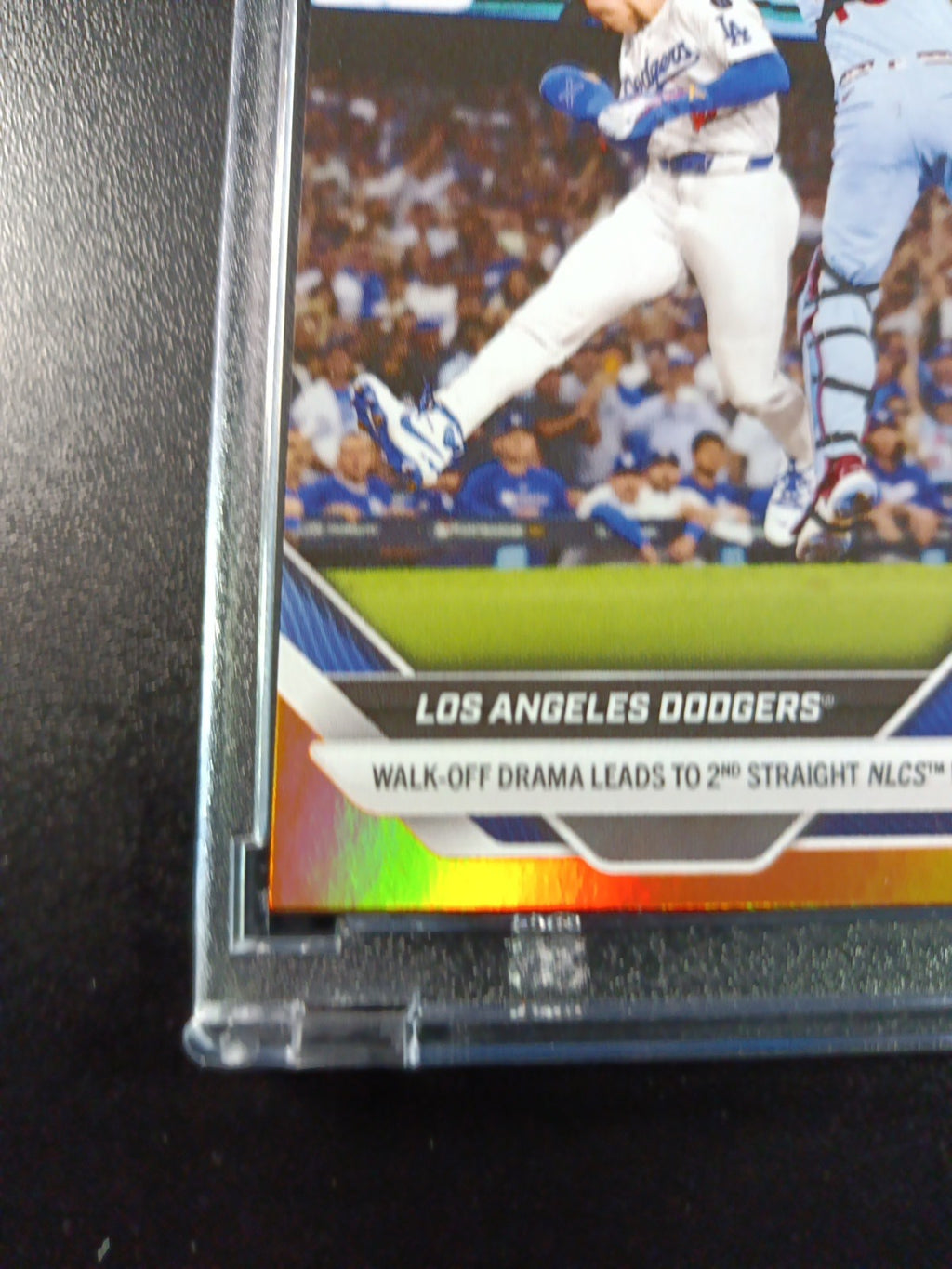 # /25 Orange Foil Topps NOW 847 Dodgers To World Series Case Hit Card Ohtani
