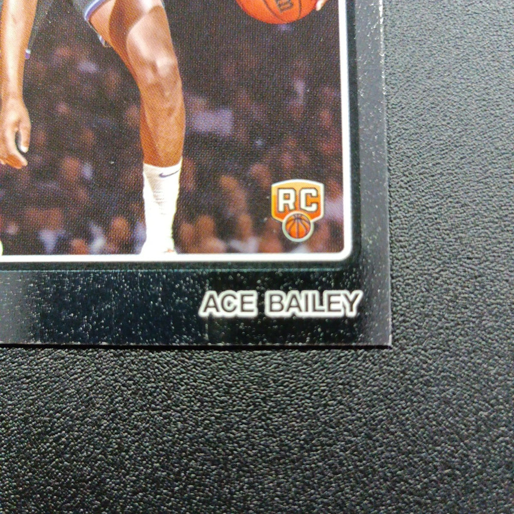 2025-26 Topps Basketball Card Ace Bailey Silver Foil 45th Anniversary