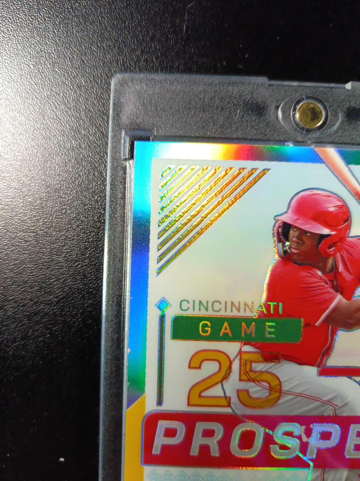 # /10 Gold Prizm Autograph  Hector Rodriguez Rookie Prospect Baseball Card