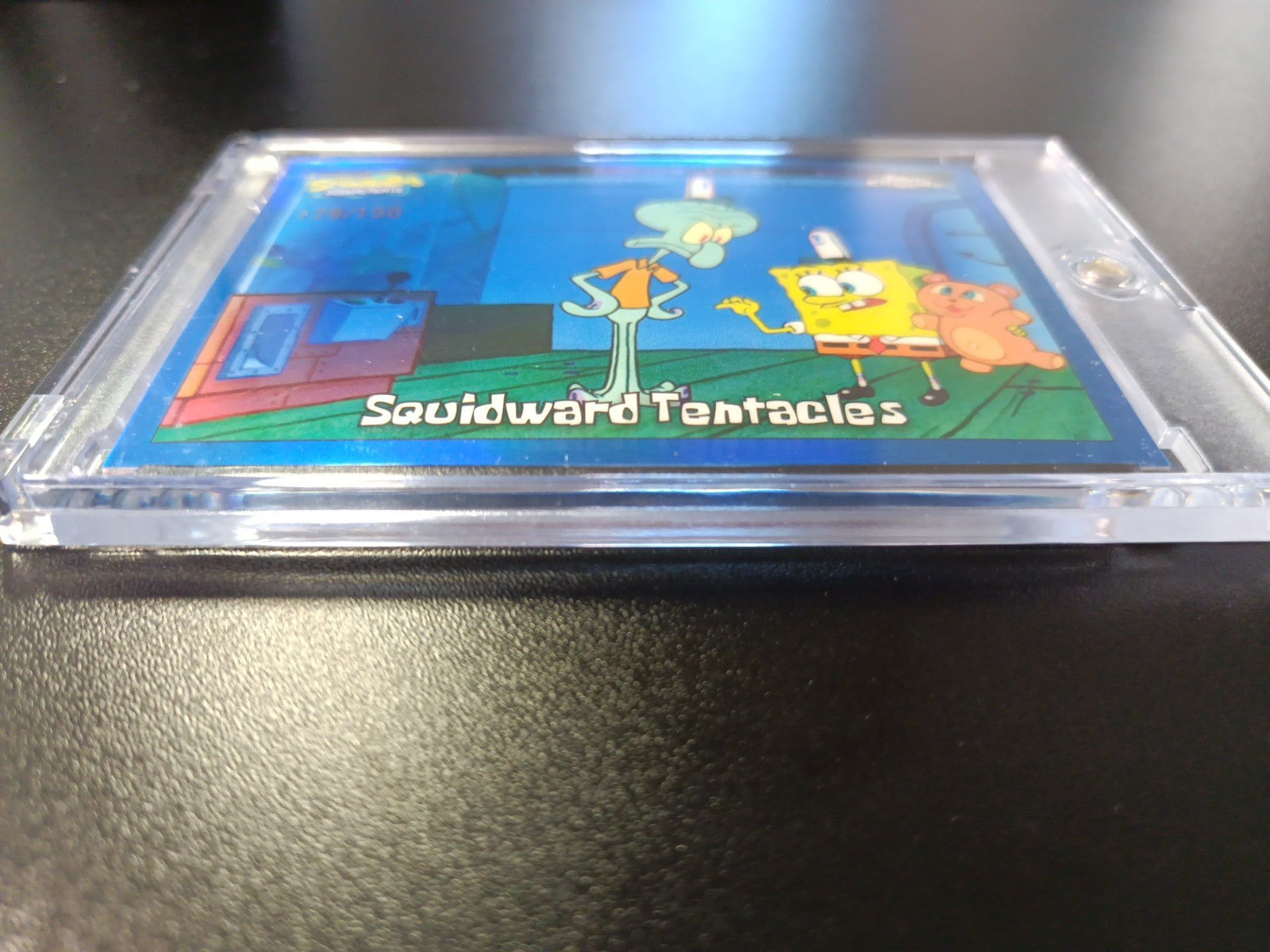 SpongeBob /150 Blue Refractor Squidward Tentacles Krusty Krab Topps 2025 Card