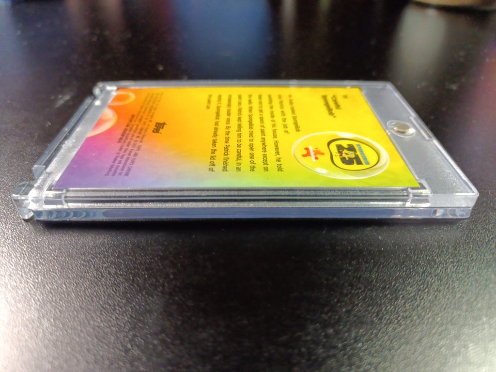 SpongeBob # 20/175 Silver Wave Refractor Patrick Careful SpongeBob Card /175