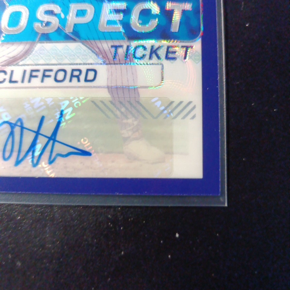 # /49 Prizm Autograph Ryan Clifford Panini Prospect Rookie Baseball Card 2024