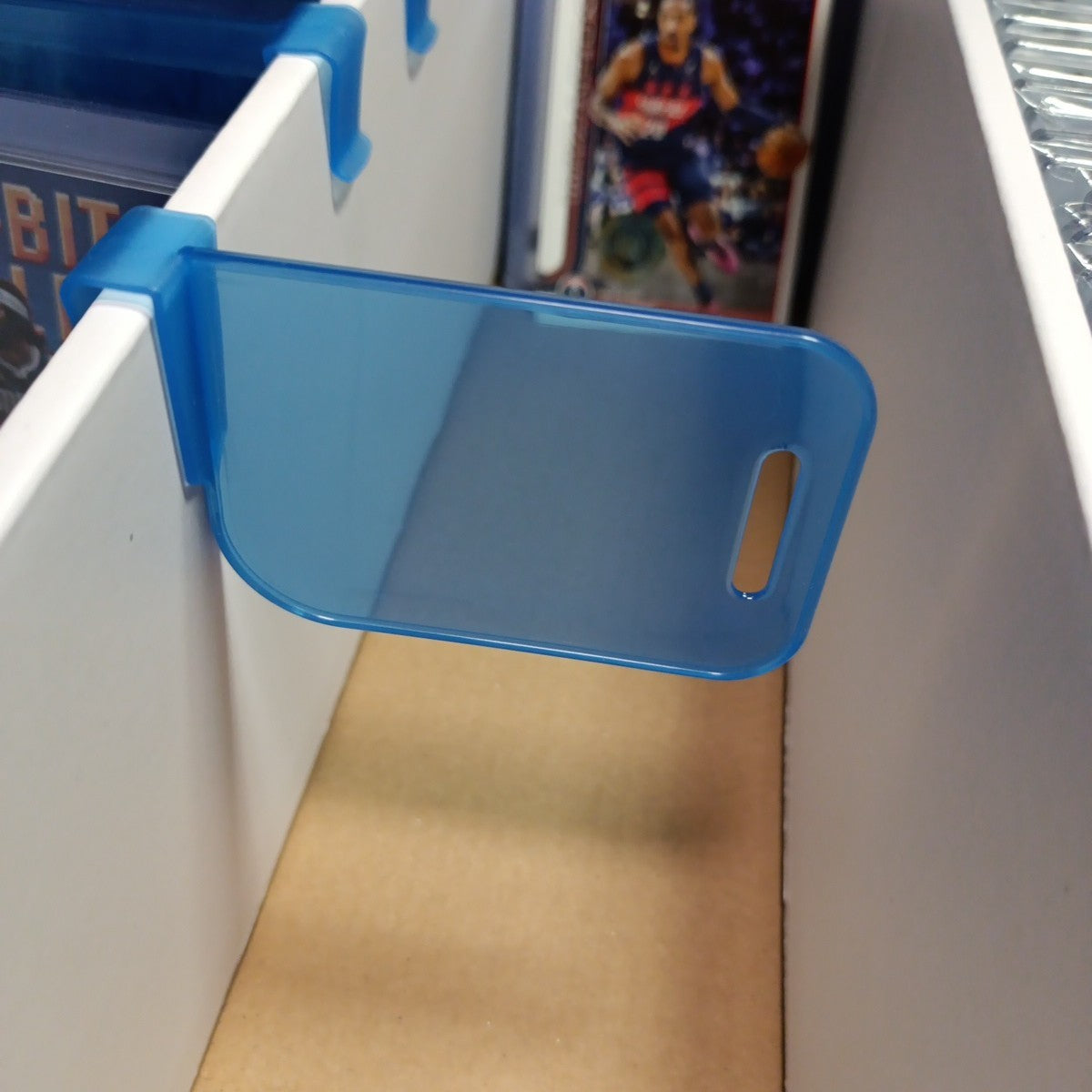 15 Pack Clip On Trading Card Box Sorting Divider Plastic Game Hobby Supplies TCG