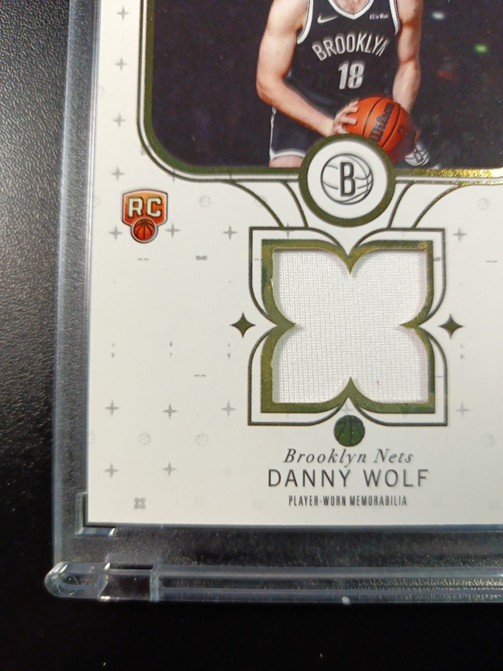 Danny Wolf Rookie Topps Basketball 2025-26 Jersey Patch Relic Franchise Fabrics 