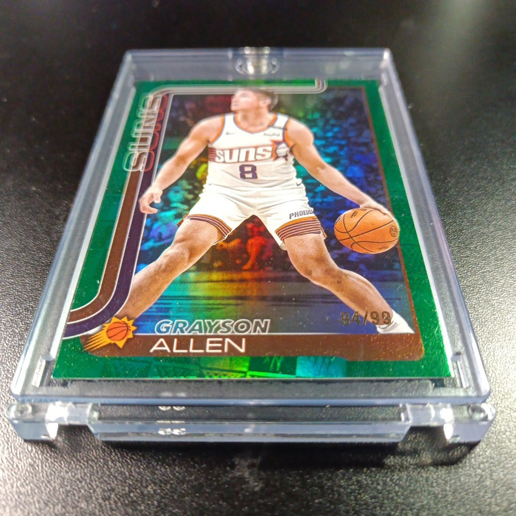 /99 Grayson Allen Season Tip Off Green Logofractor Card 2025-26 Topps Basketball