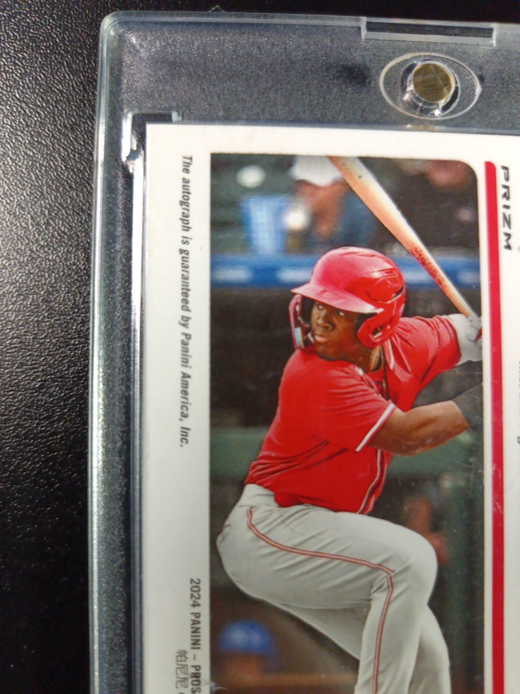 # /10 Gold Prizm Autograph  Hector Rodriguez Rookie Prospect Baseball Card