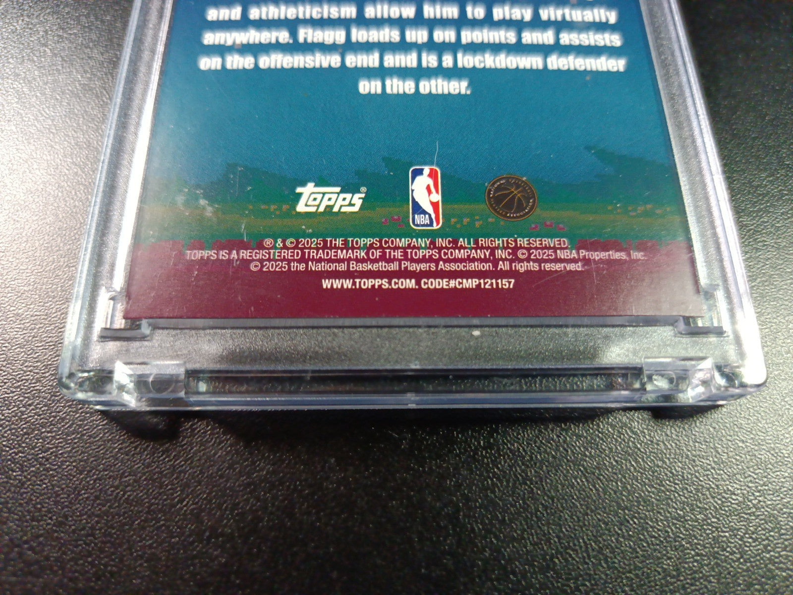 Cooper Flagg Rookie 8 Bit Ballers Video Game Card 2025-26 Topps Basketball