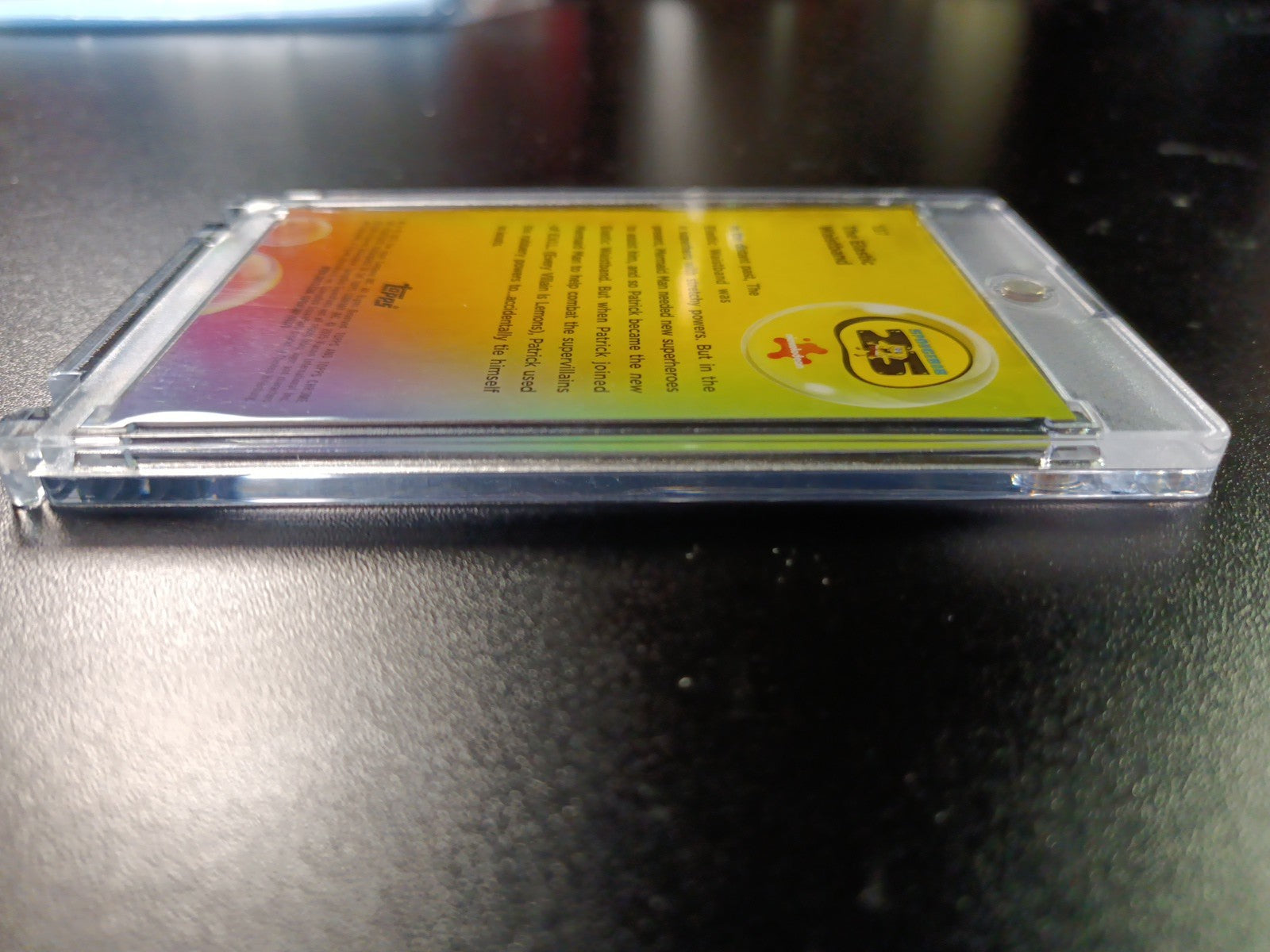 SpongeBob # /99 Blue Bubblefractor Patrick Elastic Waistband Bubble Card Chrome