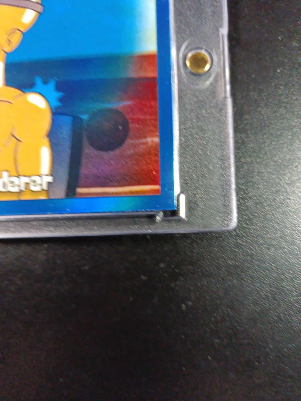 SpongeBob 17/150 Pyrite Ponderer Mermaid Man Blue Refractor Card Topps /150