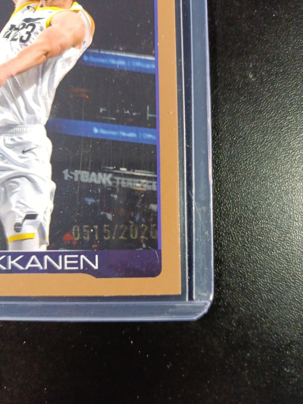 # /2025 Gold Topps Basketball 2025-26 Card Lauri Markkanen 515/2025 Case Hit