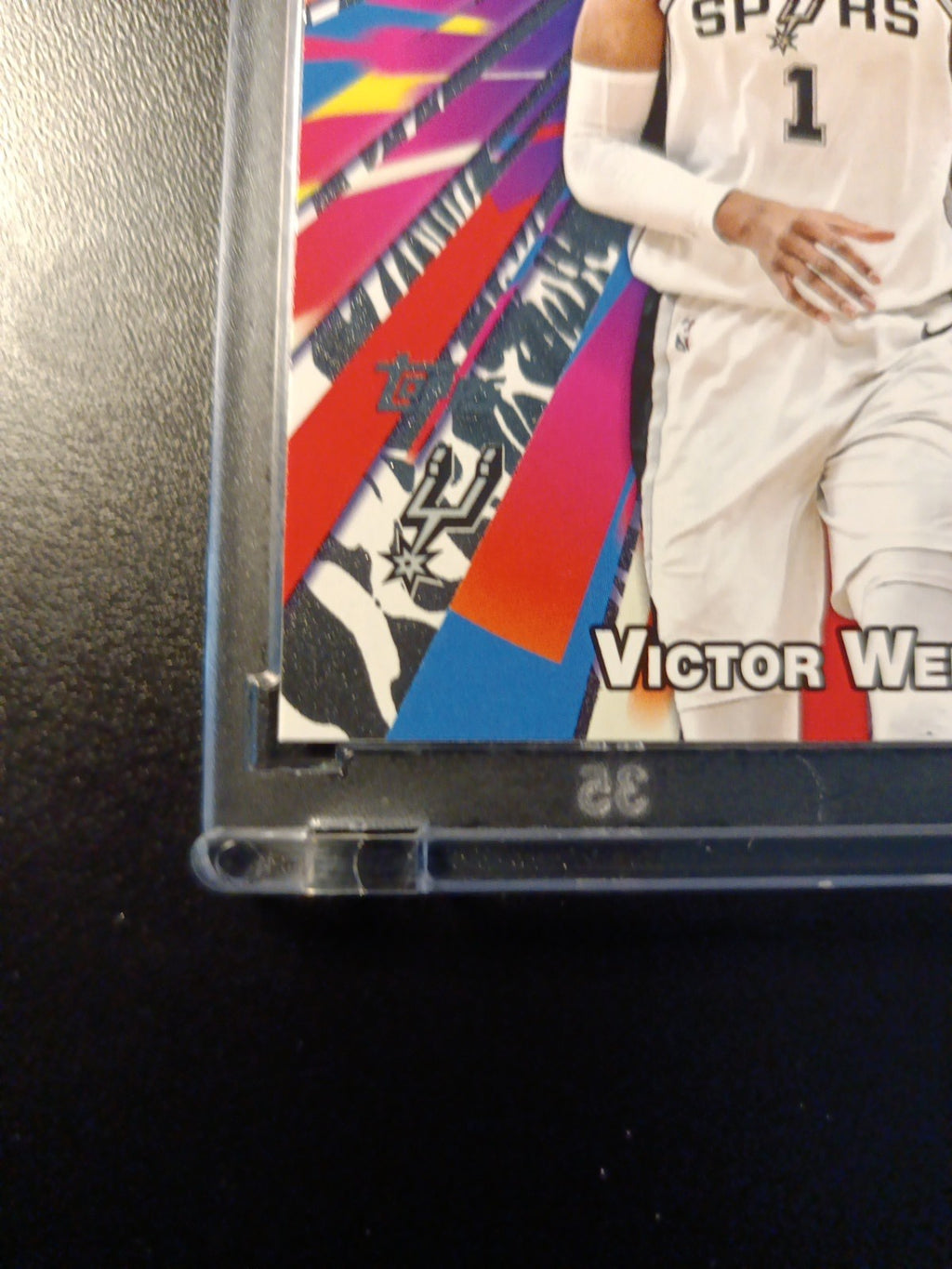 2025-26 Topps Basketball Victor Wembanyama Power Players Silver Foil Case Hit