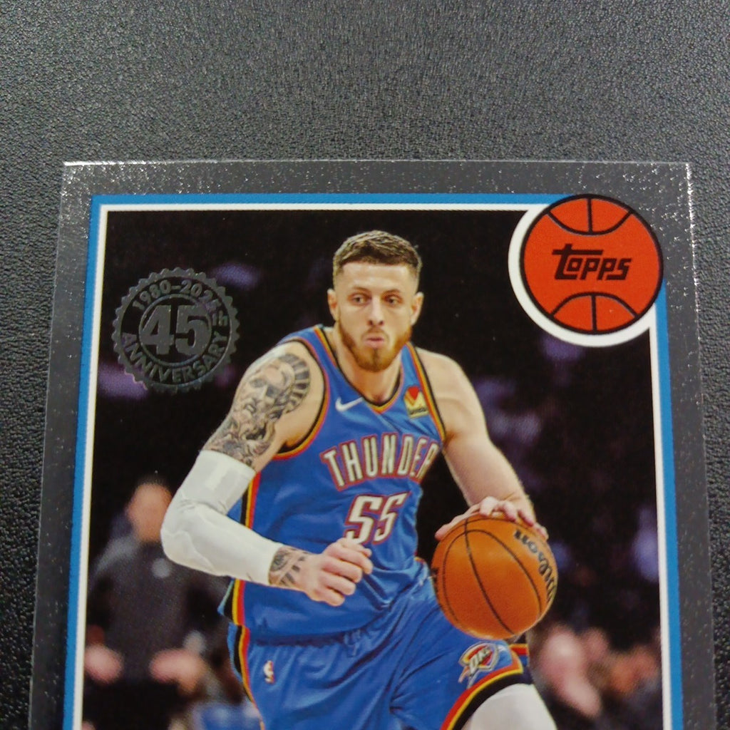 2025-26 Topps Basketball Card Isaiah Hartenstein Silver Foil 45th Anniversary