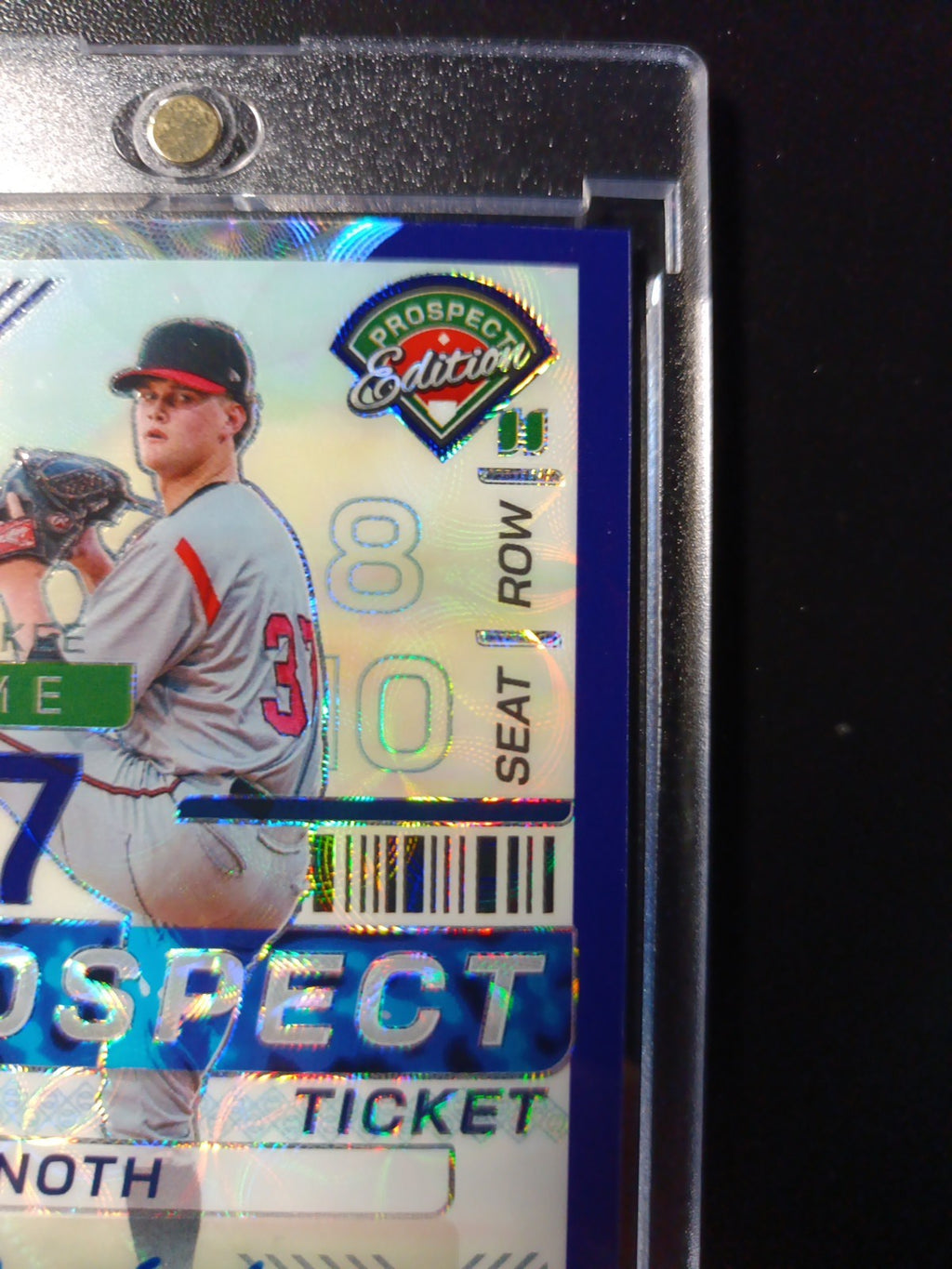 # /49 Prizm Autograph Josh Knoth Panini Prospect Rookie Baseball Card 2024