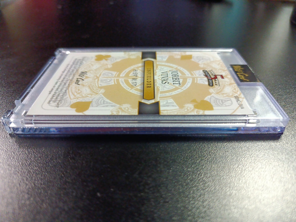 Jorbit Vivas #1/1 Superfractor Autograph Rare Rookie MLB Baseball Card Prizm