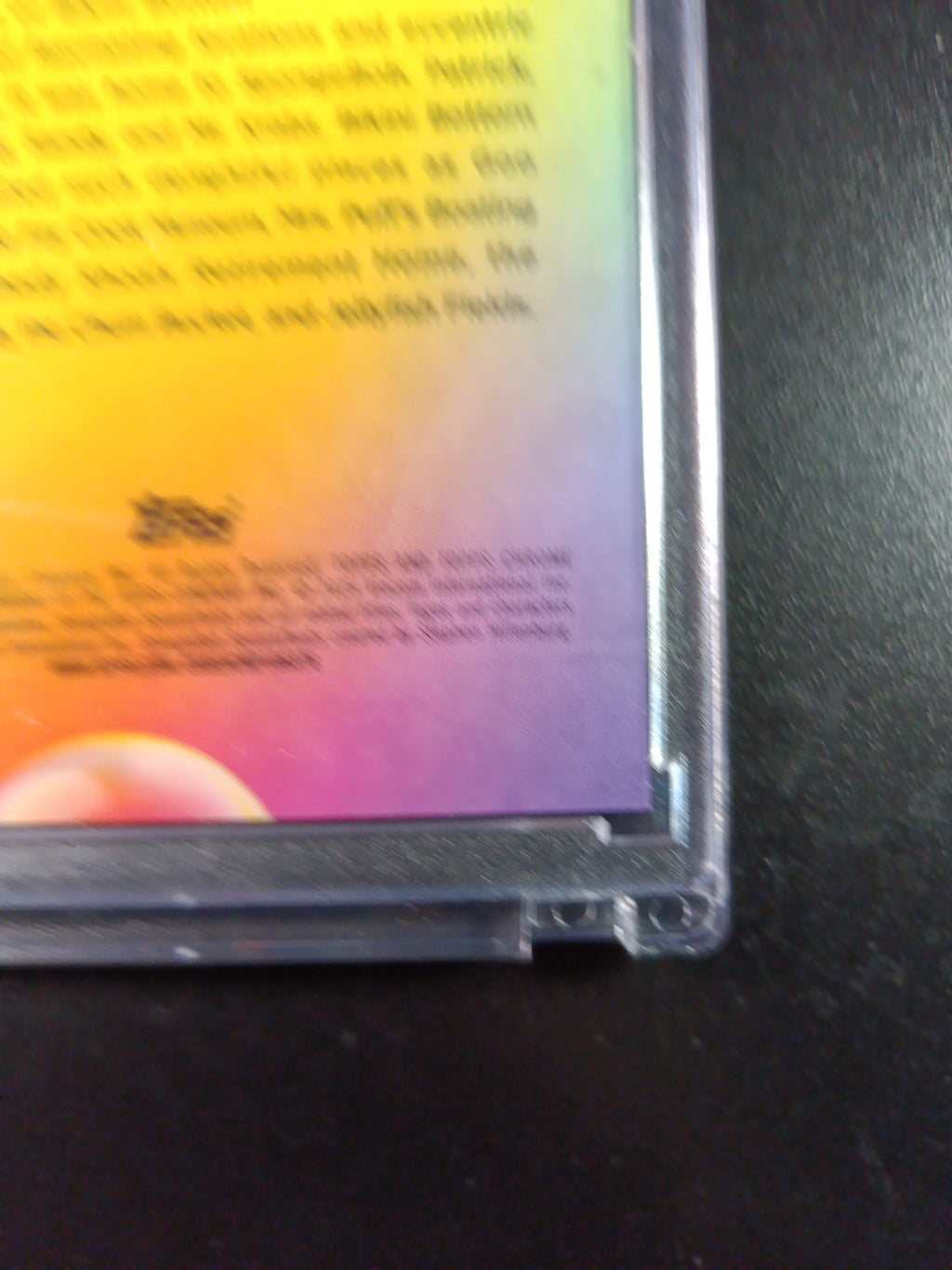 SpongeBob #3/25 Bikini Bottom Orange Refractor Card Topps Case Hit Low Number 