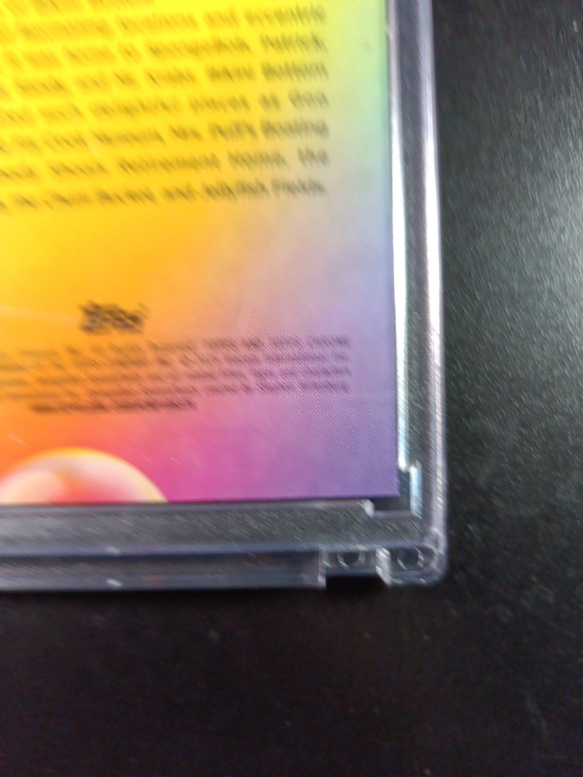 SpongeBob #3/25 Bikini Bottom Orange Refractor Card Topps Case Hit Low Number 