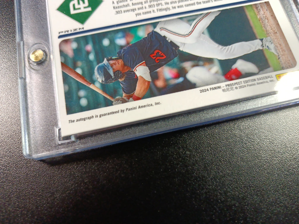 Twins Rookie Autograph Luke Keaschall Prospect Rare Baseball Card 