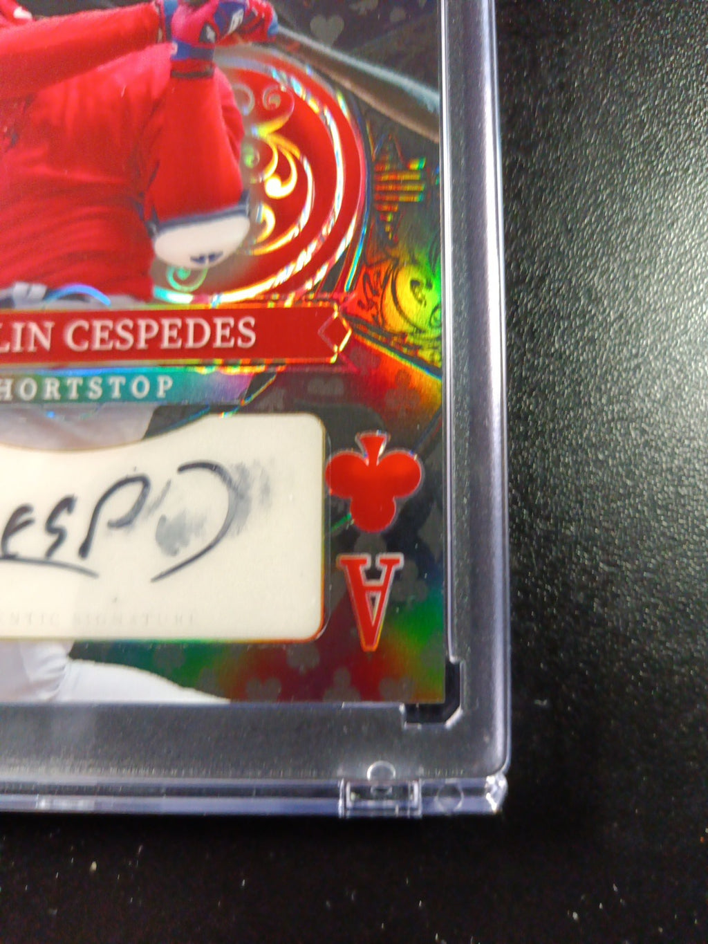 Yoeilin Cesperes # 1/1  Autograph Rare Rookie MLB Baseball Card Refractor 