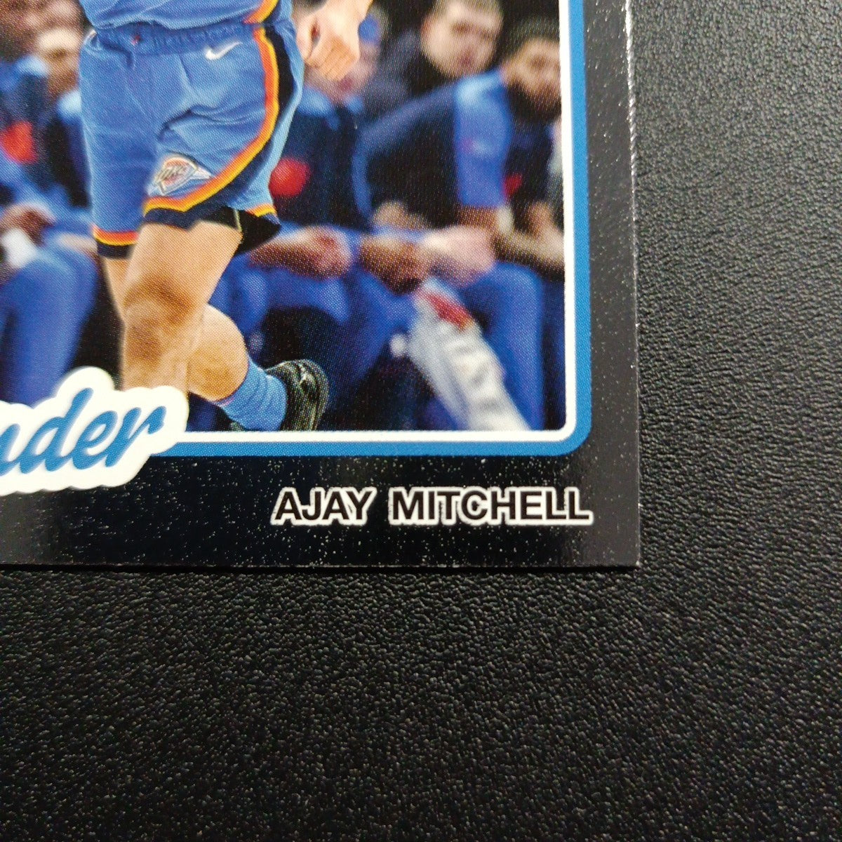 2025-26 Topps Basketball Card Ajay Mitchell Silver Foil 45th Anniversary