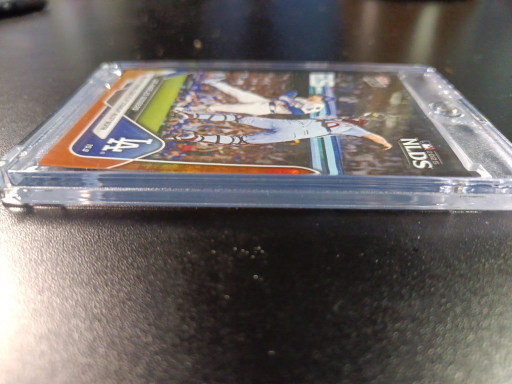 # /25 Orange Foil Topps NOW 847 Dodgers To World Series Case Hit Card Ohtani