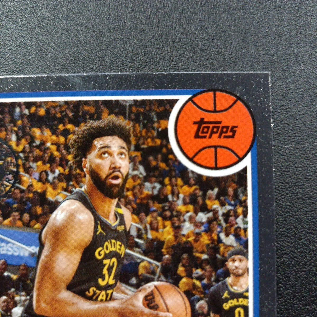 2025-26 Topps Basketball Card Trayce Jackson-Davis Silver Foil 45th Anniversary