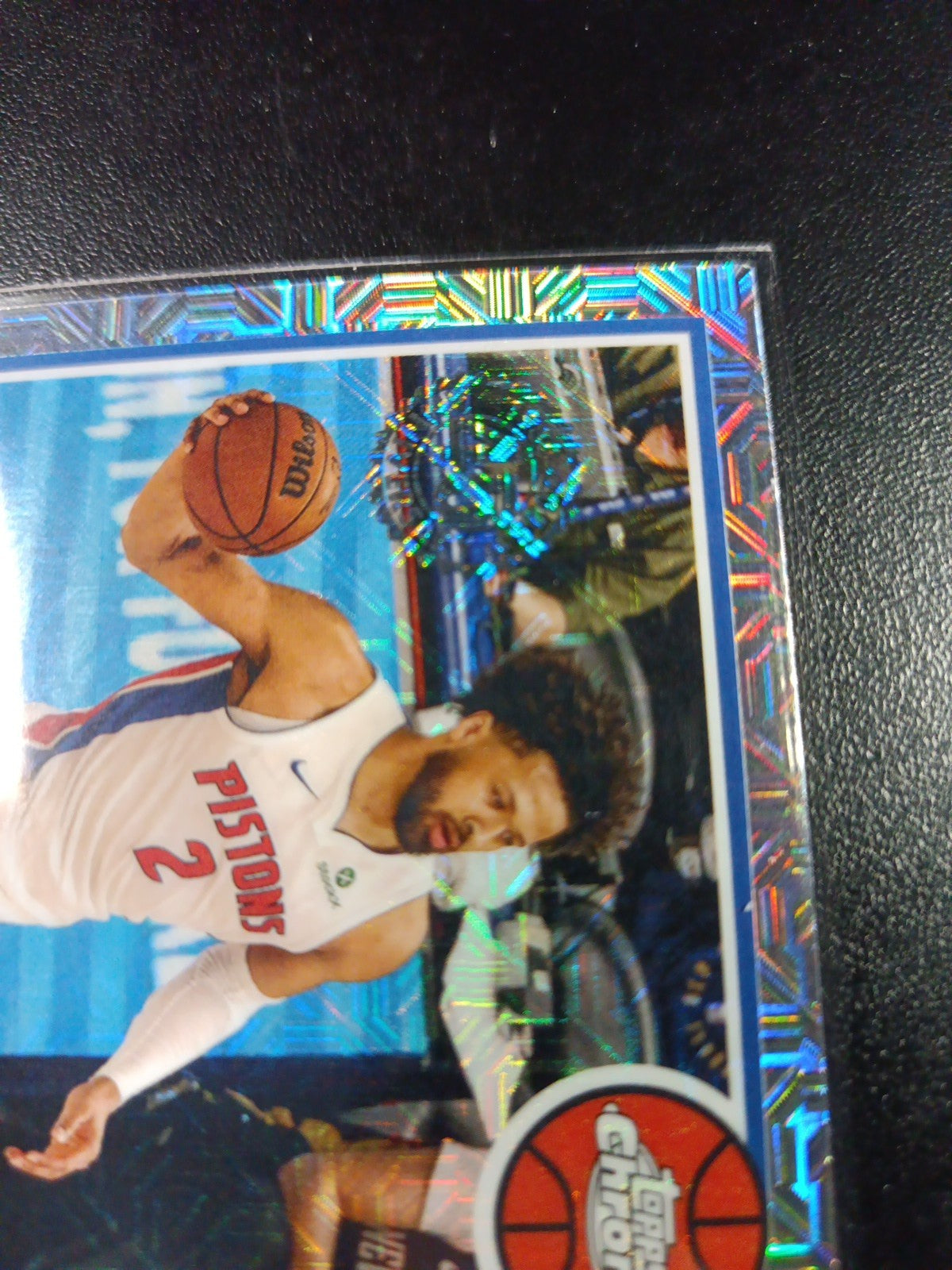 Mojo Refractor Cade Cunningham 45th Anniversary Card 25-26 Topps Basketball NBA