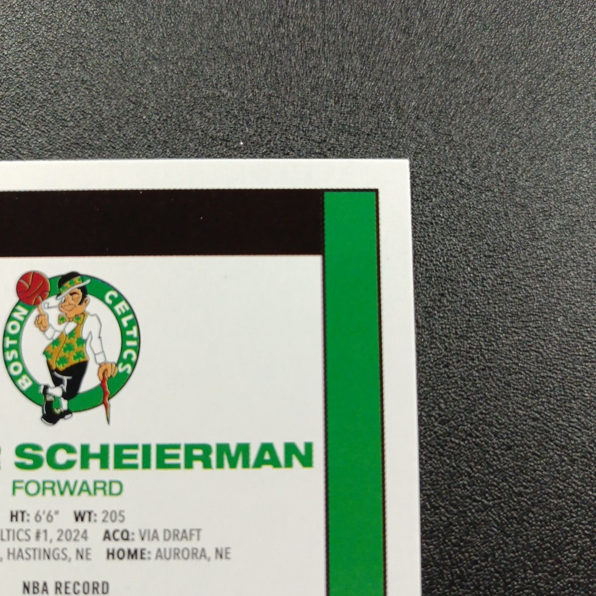 2025-26 Topps Basketball Card Baylor Sheierman Silver Foil 45th Anniversary