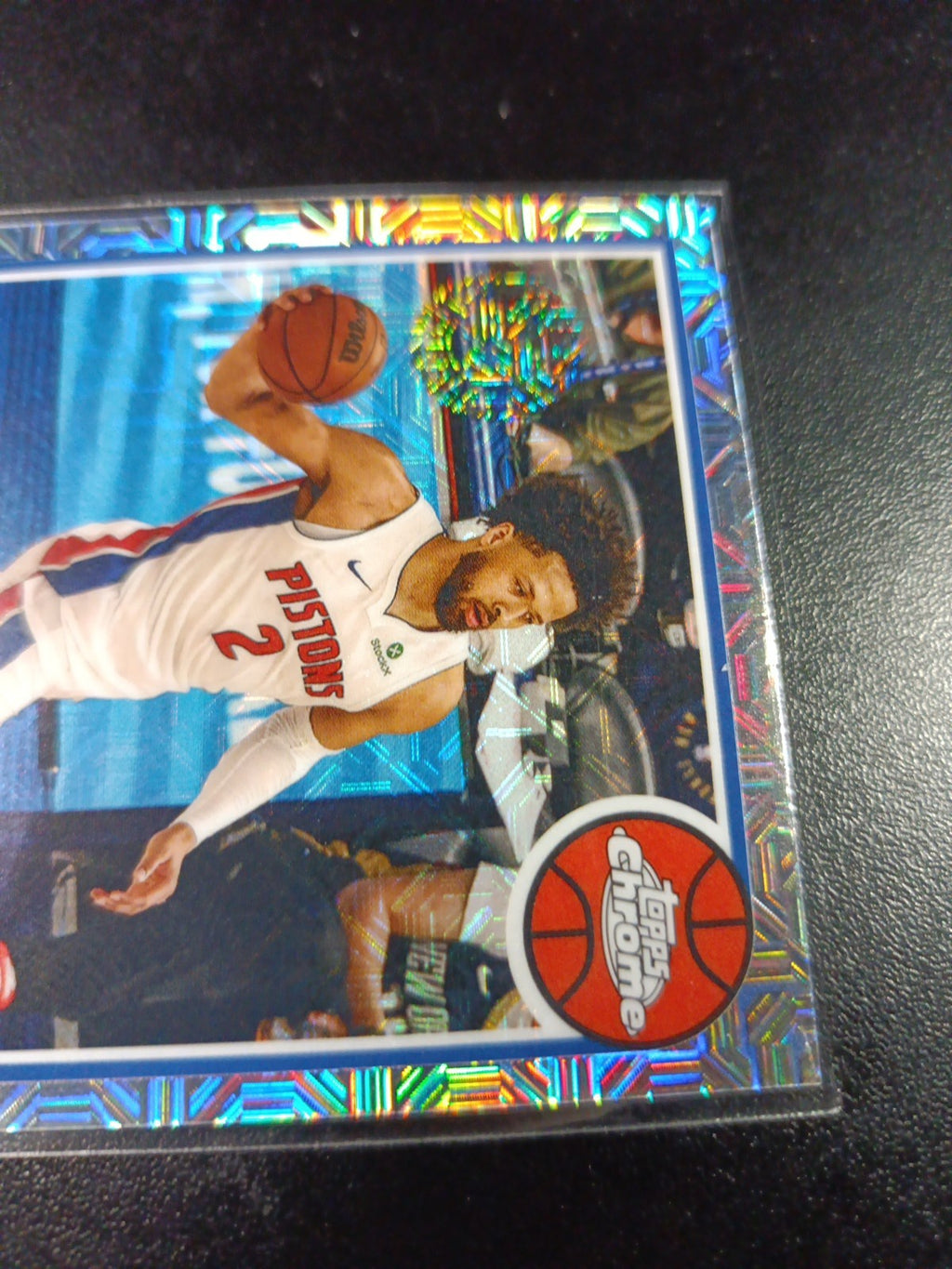 Mojo Refractor Cade Cunningham 45th Anniversary Card 25-26 Topps Basketball NBA